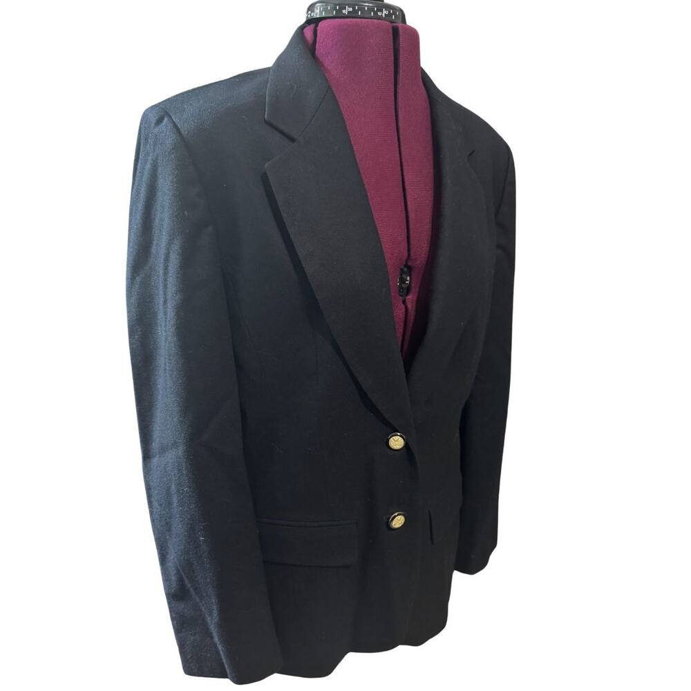 Pendleton Virgin Wool Single Breasted 2 Gold Butt… - image 1